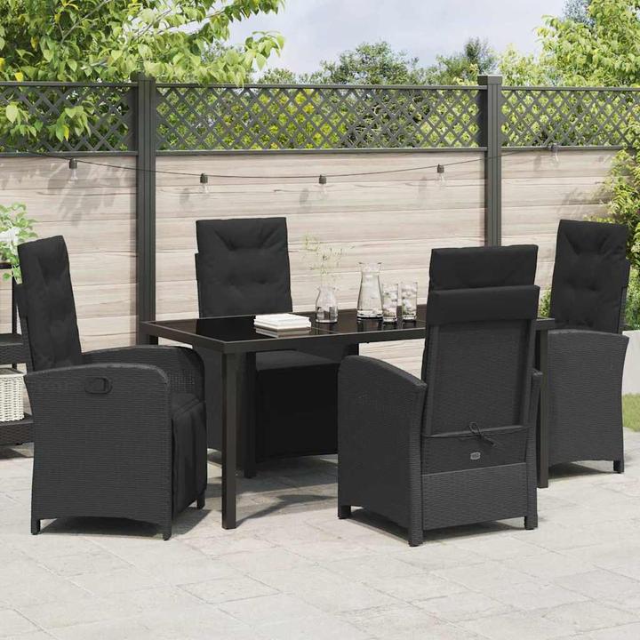 Actual product image vidaXL Garden dining set (160 x 80 x 73 cm)