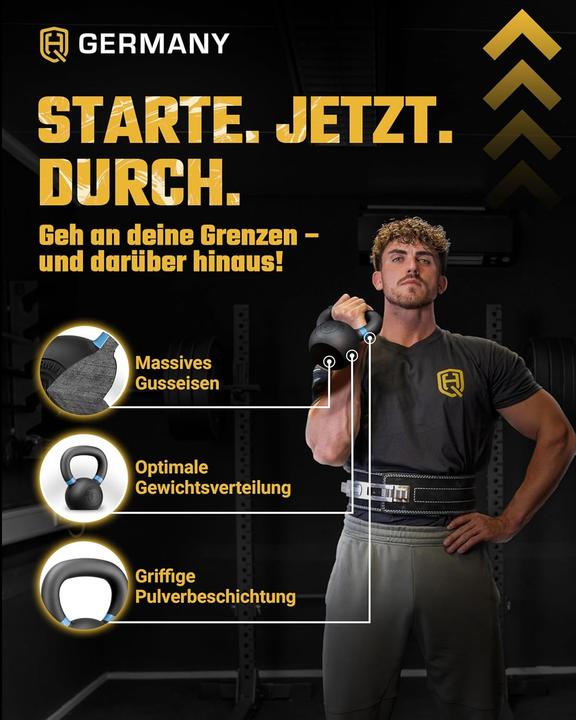 Produktbild Hq Germany Powdercoat Kettlebell Starter-Set