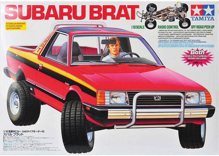 Tamiya Subaru Brat Brushed 1:10 RC Mo - kaufen bei Digitec