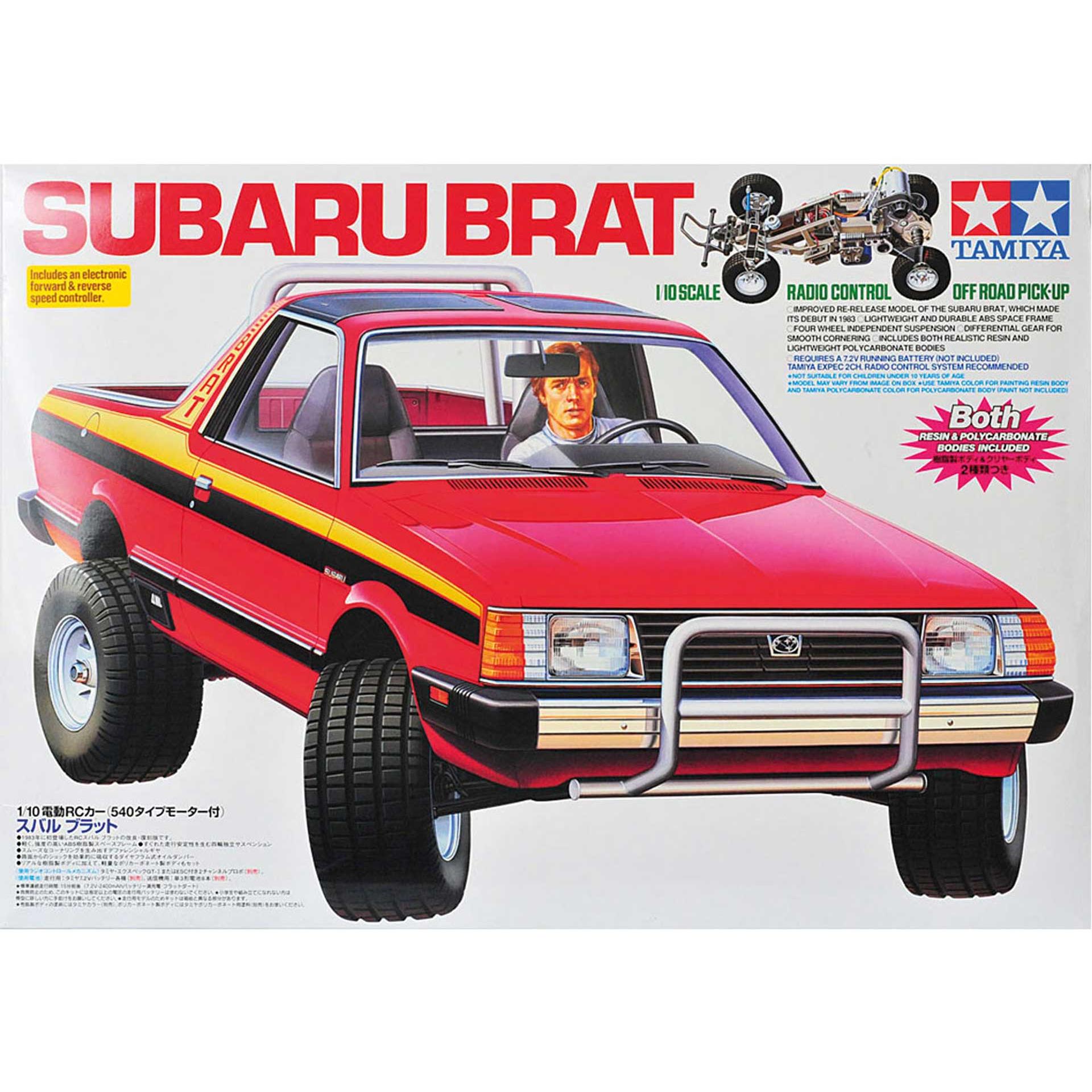 Tamiya Subaru Brat Brushed 1:10 RC Mo - kaufen bei Digitec