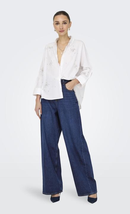 Actual product image Only ONLPAULINA Hohe Taille Baggy Fit Jeans Jeans mit weitem Bein (W27/L32)