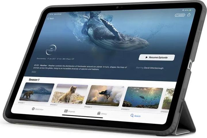 Actual product image Pipetto iPad Pro 13 Origami No1 Original Case - Grey (Apple iPad Pro 13 2024)