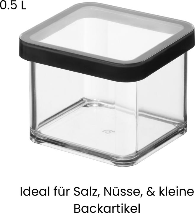 Actual product image Rotho Loft 0.5 L czarny (0.50 l)
