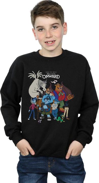 Produktbild Disney Onward Character Collage Sweatshirt Jungen (116)