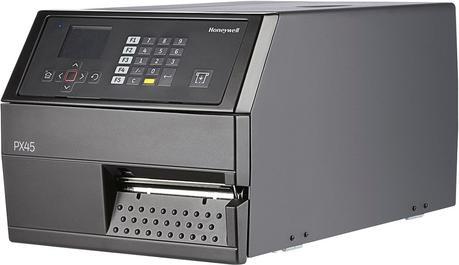 Actual product image Honeywell PX45A, Ethernet, Rewinder + (300 dpi)
