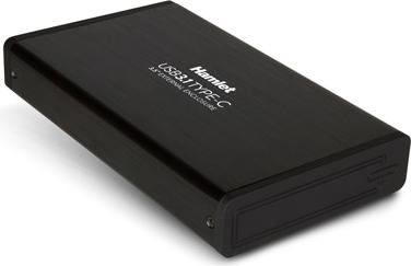 Produktbild Hamlet Externes USB 3.0-Gehäuse für SATA 3.5-Festplatten Übertragungsrate bis zu 5Gbps (3.5")