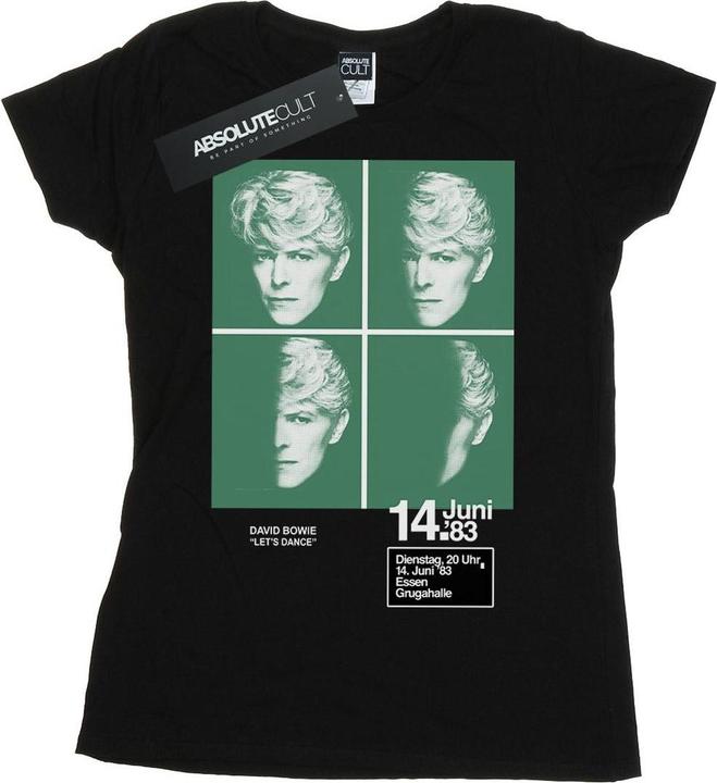 Produktbild David Bowie 1983 Concert Poster TShirt (L)
