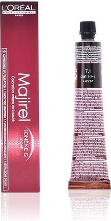 Produktbild L'Oréal Paris L'Oreal Majirel Dauerhafte Haarfarbe 7.1 Aschblond 50ml (Chiaro)