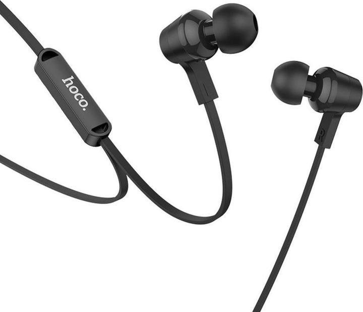 Produktbild Hoco Wired headphones wire earphones Type C with microphone M86 black (Kabelgebunden)