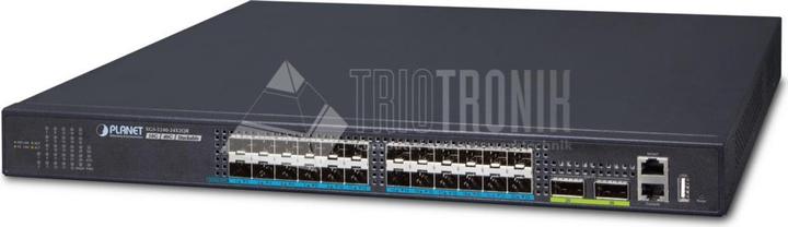 Produktbild Planet 24-Port SFP+ +2-Port QSFP+ / XGS-5240-24X2QR (24 Ports)