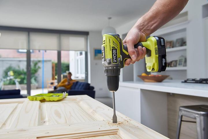 Actual product image Ryobi ONE+ 18V cordless drill driver (Drill driver)