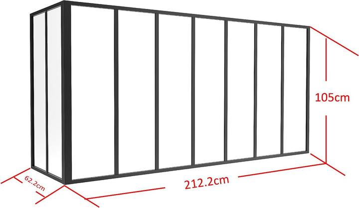 Immagine prodotto Vente-unique Bayview (60 x 60 x 105 cm)