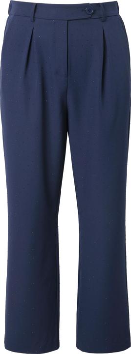 Actual product image Studio Untold Hose, Wide Legs, High Waist, Ziersteinchen, Bundfalten (44)