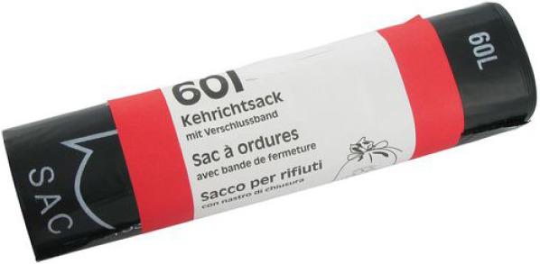 Produktbild Flexiplast Kehrichtsack (50 x, 60 l)