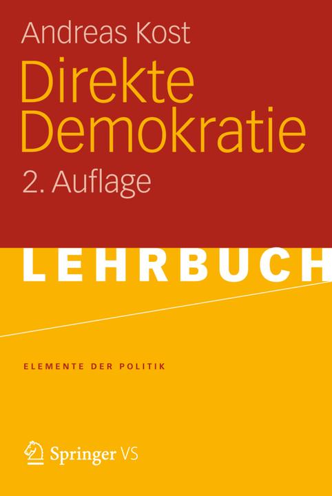 Produktbild Direkte Demokratie (Deutsch, Andreas Kost, 2013)