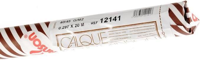 Produktbild Canson Zeichenpapier, (B)660 mm x (L)20 m, hochtransparent (90 g/m², 20000 x)