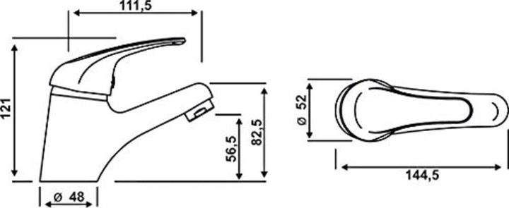 Actual product image Cornat Waschtisch-Einhebelarmatur Yago