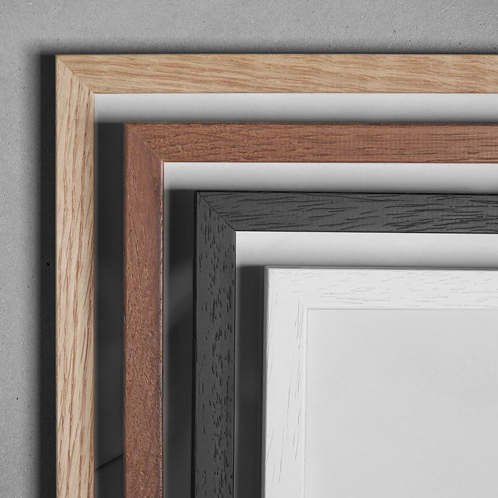 Actual product image ChiCura Wooden Frame - Glass (A4)