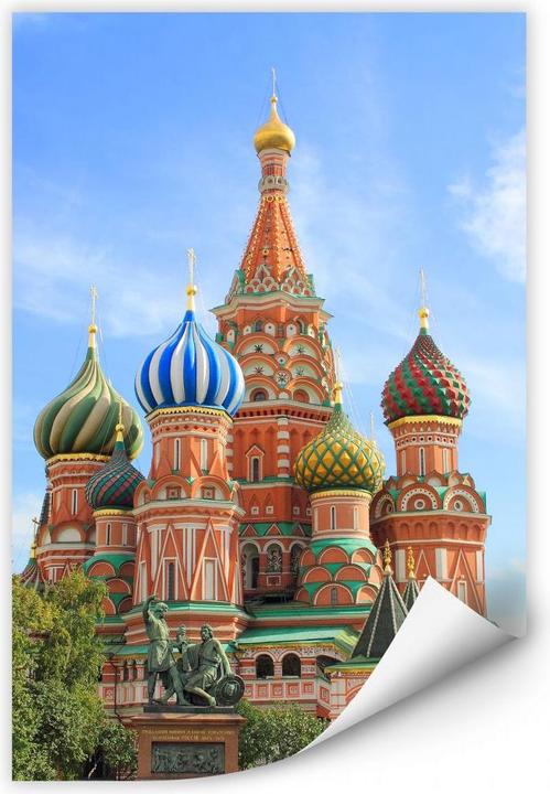 Produktbild Trenddeko St. Basilius Kathedrale Moskau (40 x 60 cm)