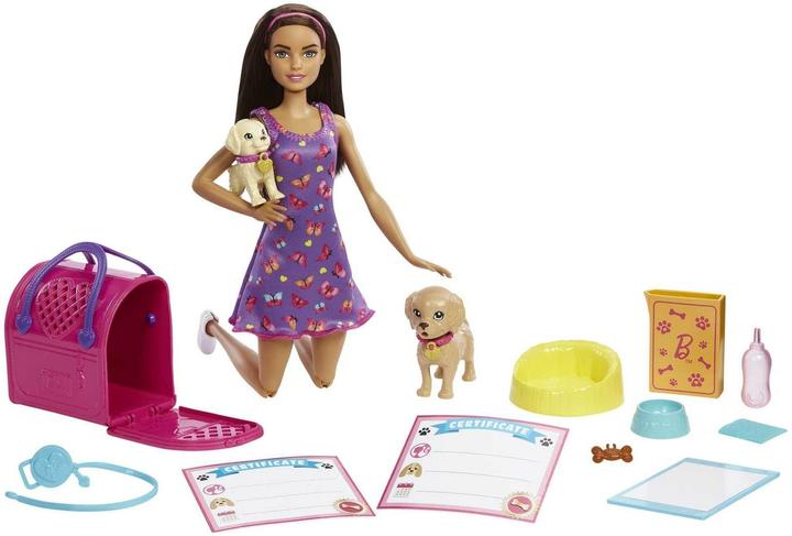 Image du produit Barbie Pup Adoption Doll and Accessories