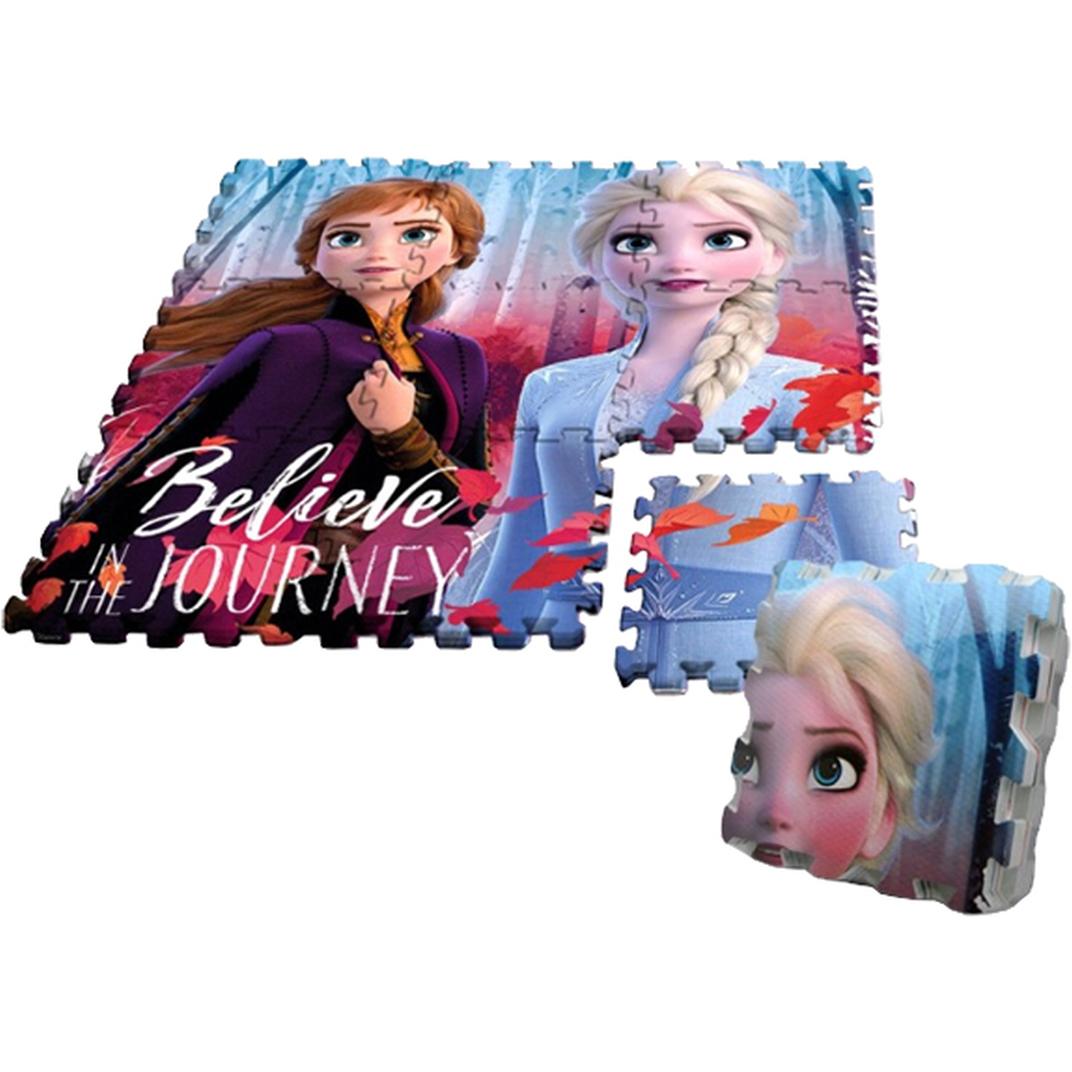 Disney Frozen, Spielteppich + Spielmatte, Puzzlematte 9tlg. (30 x 30 cm)