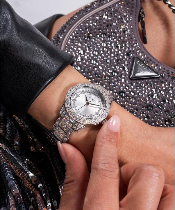 Immagine prodotto Guess P SLV CS W/ CRYS / SUN SLV GLITZ DL / P SLV BRCT W/ CRYS Orologio da polso (36 mm)
