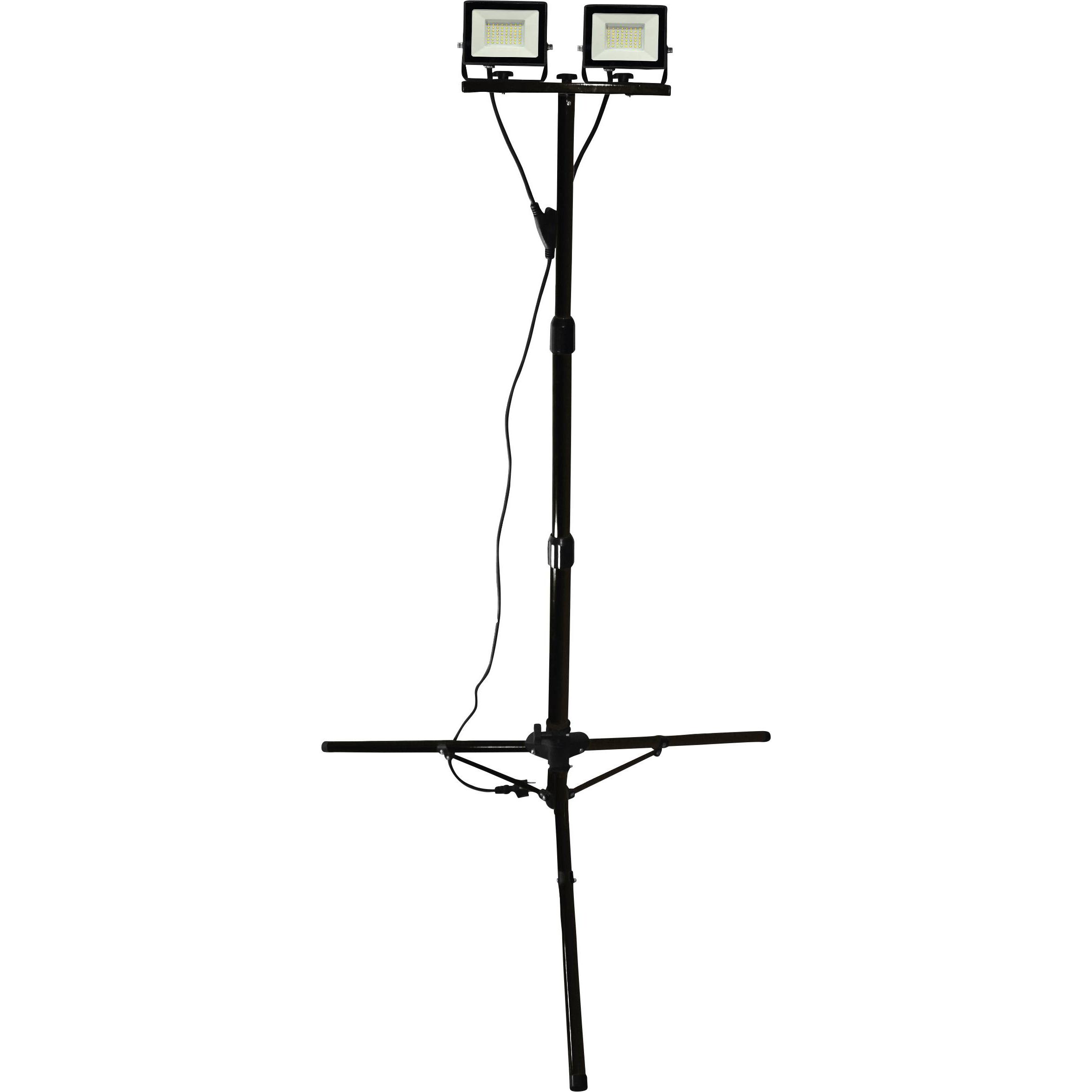 Müller Licht, Illuminazione da lavoro, Müller-Licht Boston LED-Baustrahler 30 W, 30 W 3380 lm Neutralweiss 21600058 (3380 lm)