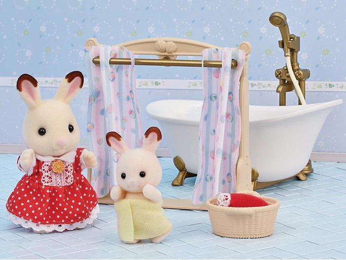 Actual product image Sylvanian Families Bath and shower set