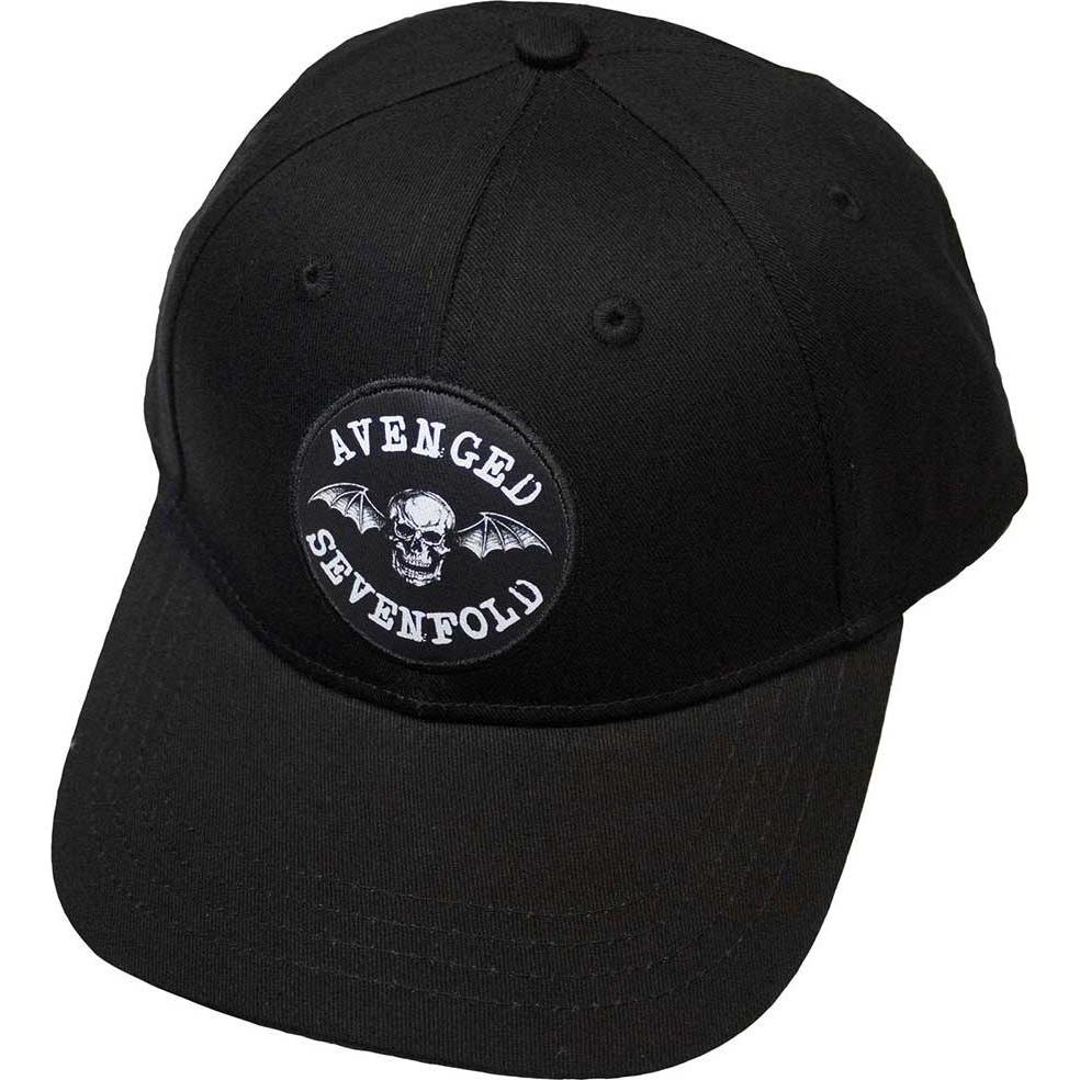 Avenged Sevenfold, Cappellino, Deathbat Crest Baseball Cap, Nero
