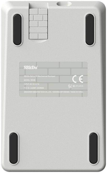 Immagine prodotto 8bitdo Numpad meccanico Retro 18 (M Edition) - Numpad (Tastierino numerico, Cablato, Senza fili)