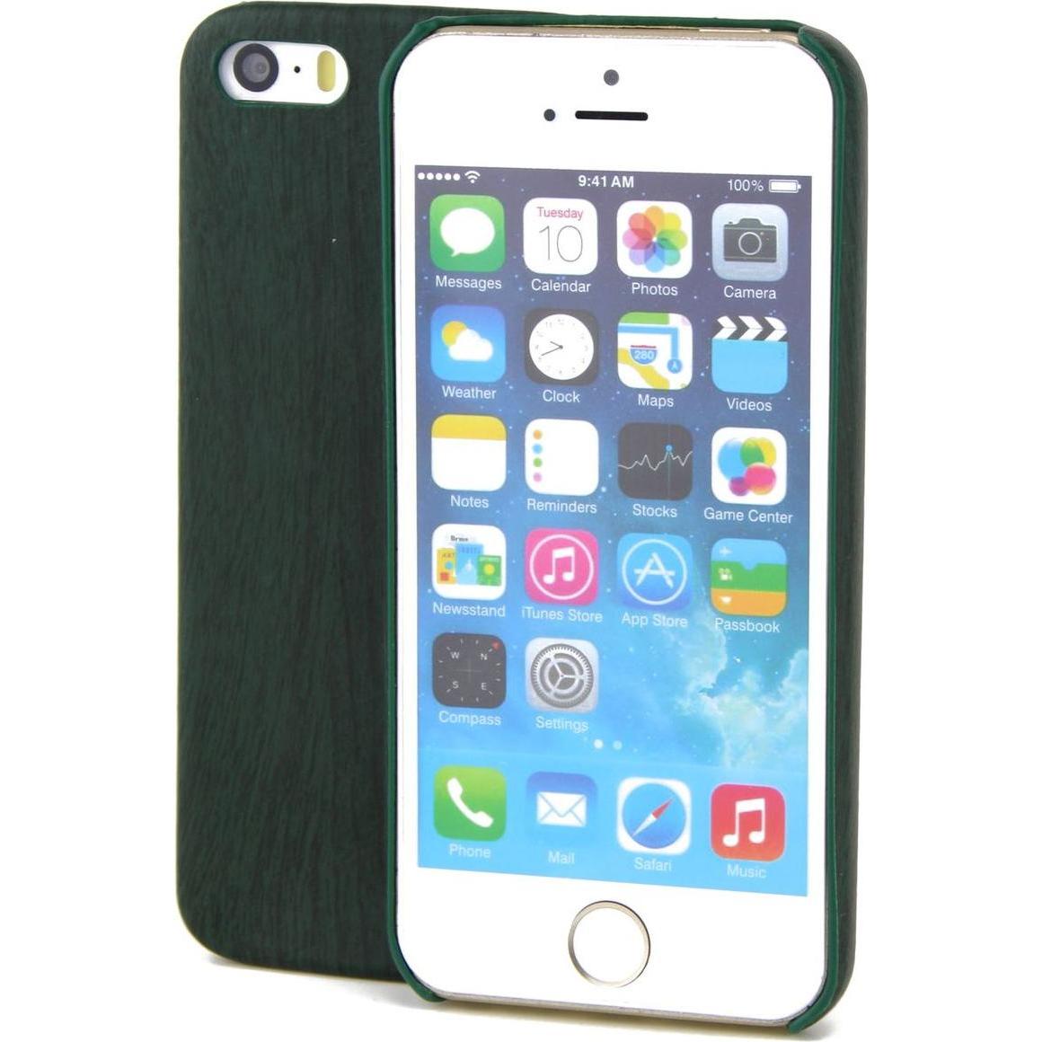 König Design Apple iPhone SE 2022 TPU Handy Hülle Holz Optik Schutz Case Bambus Cover Wood (Apple iPhone SE (3rd Gen)), ...