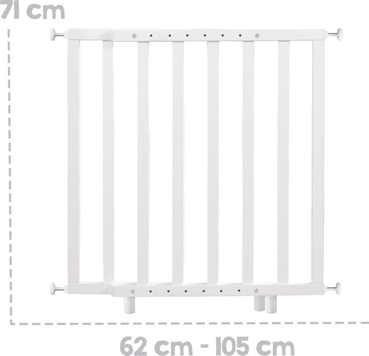 Produktbild Roba Türschutzgitter zum Klemmen (62 - 106 cm)