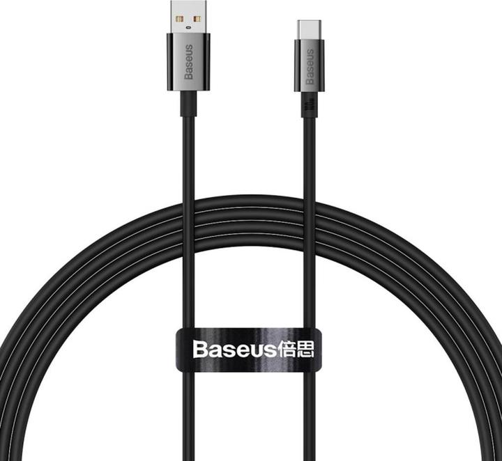 Productafbeelding Baseus Kabel USB do USB-C Superior 100W 1,5m (zwart) (1.50 m, 100 W)