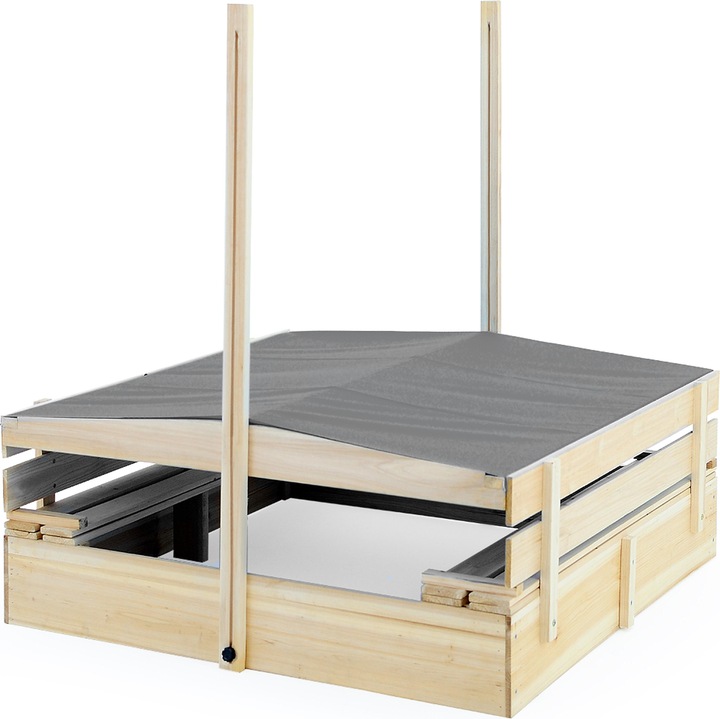 Actual product image Spielwerk Toni with sun canopy