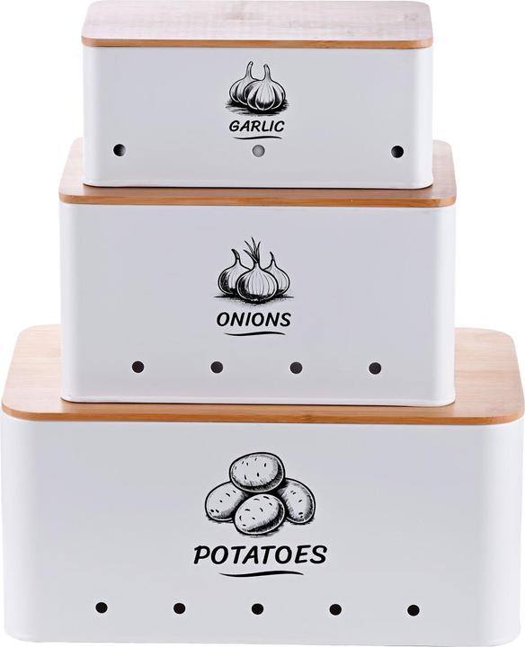 Actual product image Relaxdays 3x storage box (33 cm, 3x)