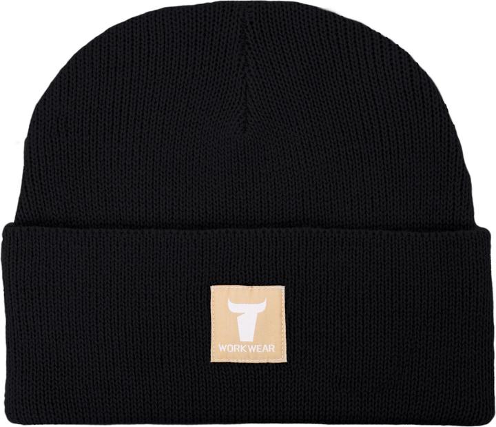 Stier Beanie One Size 7gg Black (One size)