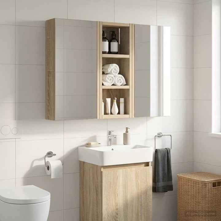 Produktbild vidaXL Badezimmerschrank (20 x 10 x 50 cm)