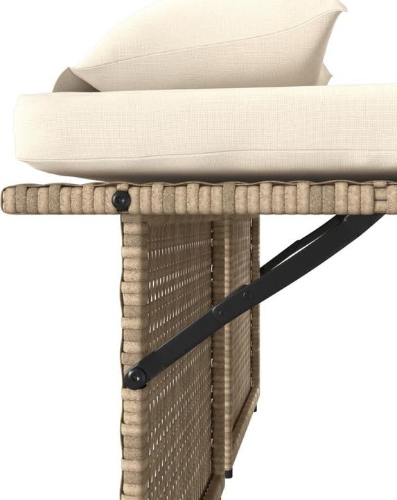 Image du produit vidaXL Ensemble salon de jardin 10 pièces avec coussins