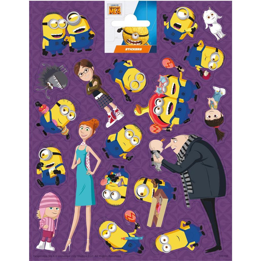 Totum, Sticker, Aufkleberbogen gross „ Ich – Despicable Me“ 4