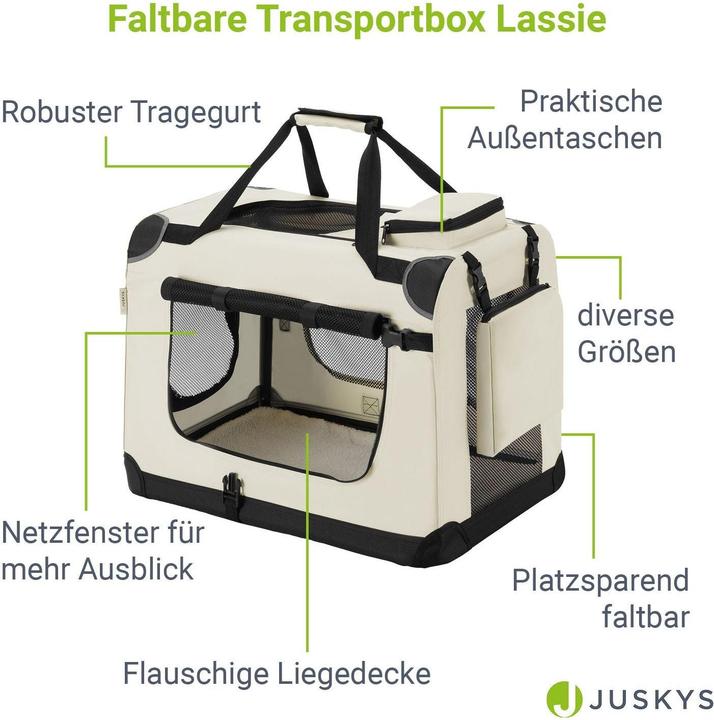 Image du produit Hauptner Caisse de transport pour chiens (pliable) (Chien, Respirant, Lavable en machine)