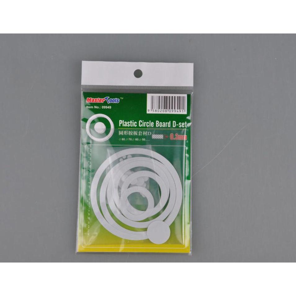 Master Tools Plastic Circle Board D-set-0,3mm