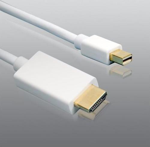 Produktbild HDgear Mini DisplayPort — HDMI (Typ A) (1 m, DisplayPort, HDMI, 1.4)