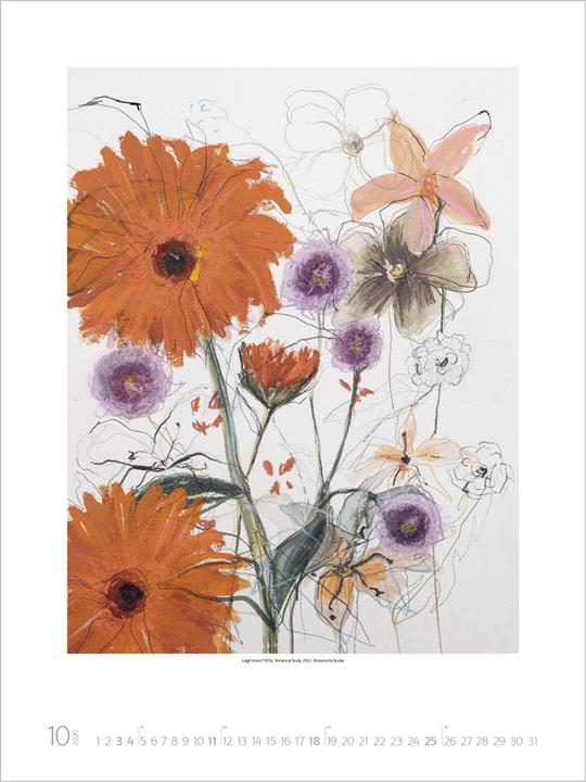 Produktbild Botanical Art 2026 (48 x 64 cm, Harter Einband, Deutsch)