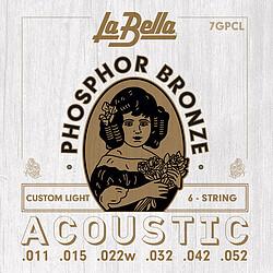 Image du produit La Bella 7GPCL Phosphore Bronze 011/052
