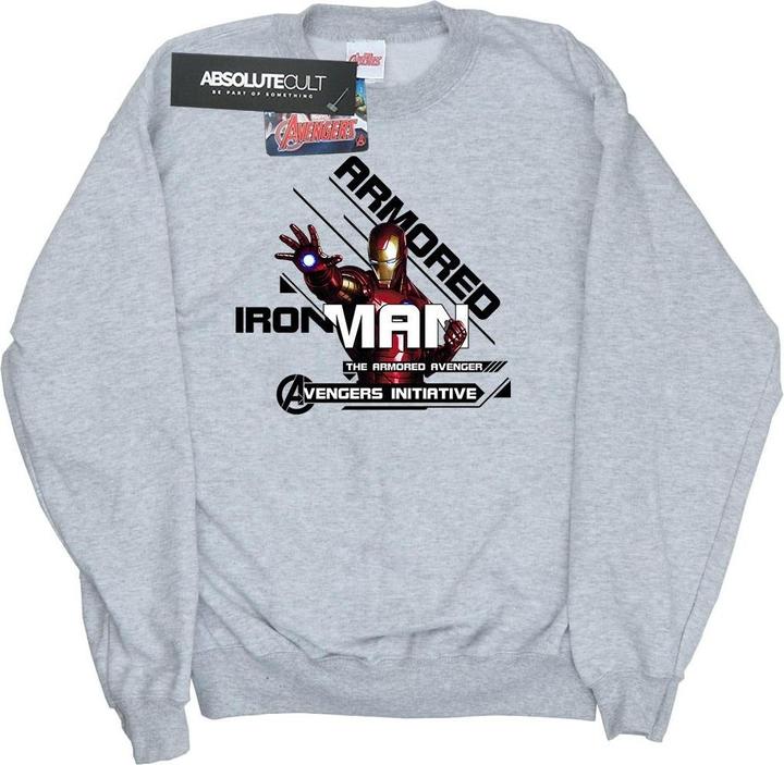 Immagine prodotto Iron Man Armored Avenger Felpa Uomo (M)
