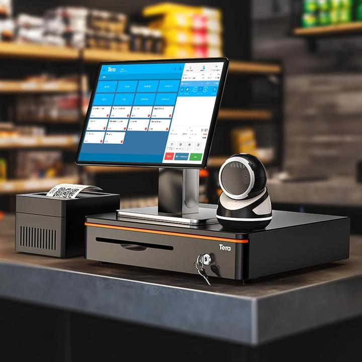 Produktbild Tera kassa voor verkooppuntsysteem (41 x 41 cm) RJ12 met 5 sleutels