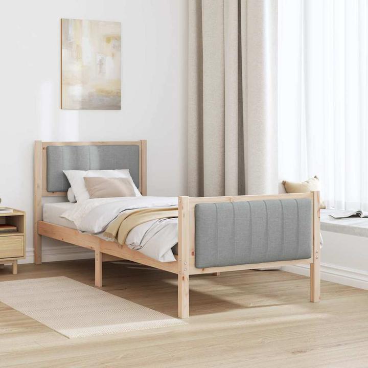 Image du produit vidaXL Plattformbettgestell (75 x 190 cm)