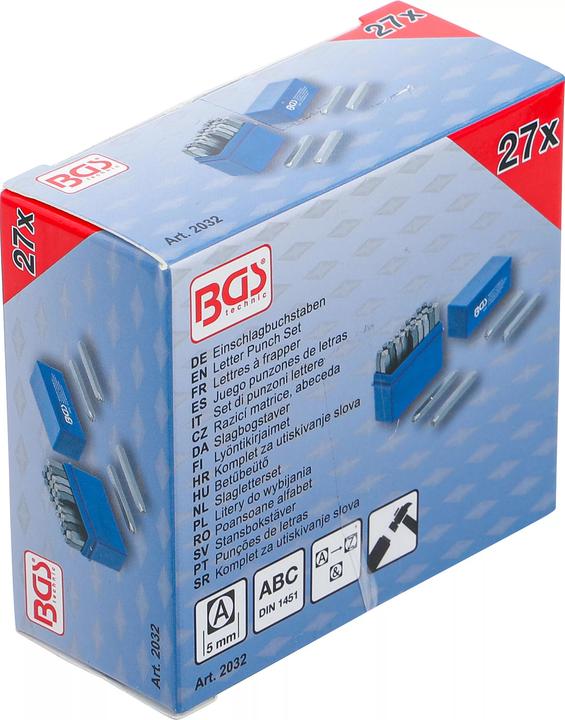 Actual product image BGS Lettres à frapper | 5 mm