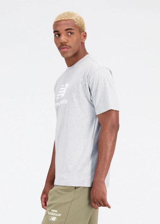 Immagine prodotto New Balance Maglietta Essentials con logo impilato (S)