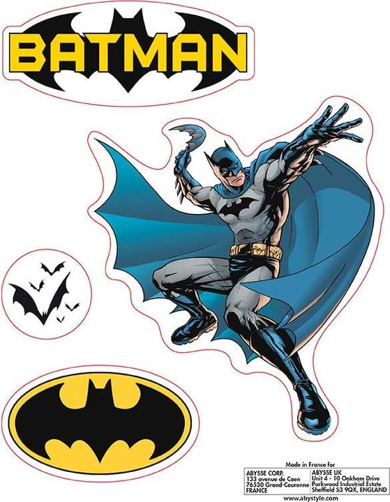 Immagine prodotto ABYstyle DC Comics Stickers 2 sheets Batman and Logo 16x11